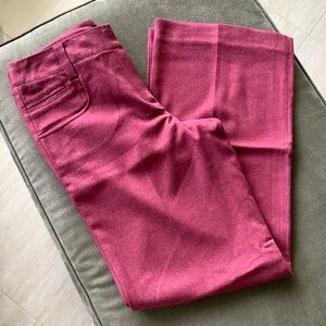 NWOT Wide Leg Heathered Trousers